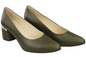 Damenschuhe Olivenpumps, Naturleder 143 ElitaBut