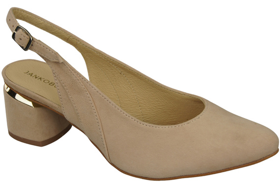 Damensandalen aus natürlichem Wildleder in Puderrosa, Eleganz und Komfort 196 von ElitaBut