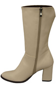 Damen-Halbstiefel, Naturleder, Beige 189 ElitaBut