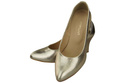 Damenschuhe Goldene Pumps, Naturleder 166 ElitaBut