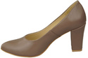 Damenschuhe Cappuccino-Pumps Naturleder 170 ElitaBut