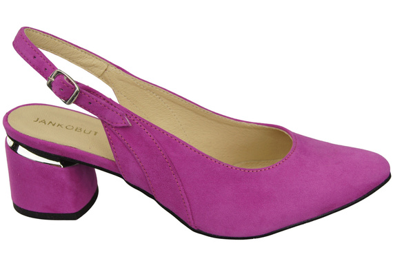 Damensandalen aus natürlichem Wildleder Cyclamen Eleganz und Komfort 196 von ElitaBut