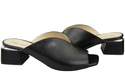 Damen Schuhe Absätze Flip Flops Schwarz Naturleder 210 ElitaBut