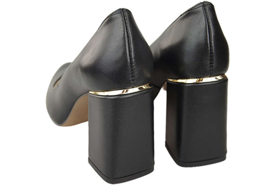 Damenschuhe Pumps Schwarz Naturleder 179 ElitaBut