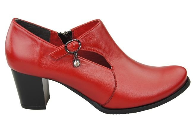 Damenstiefel Naturleder Rot 109 ElitaBut