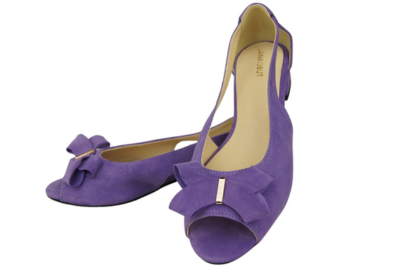 Schuhe Damen Sandalen Lila Natürliches Wildleder 994 Kombination aus Stil und Komfort ElitaBut