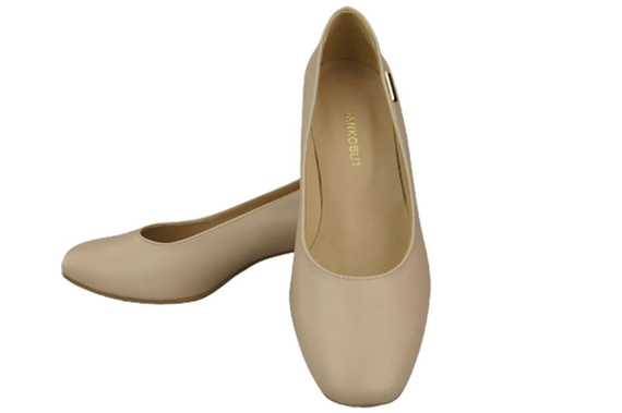 Damenschuhe Pumps Naturleder 172 Cappuccino ElitaBut