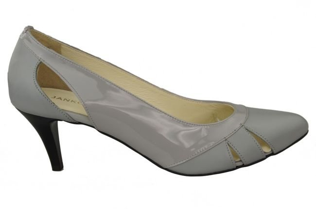 Damenschuhe Pumps Grau Naturleder 995 ElitaBut