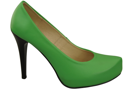 Damen Footwear Limette Stiletto Pumps Naturleder 205 ElitaBut