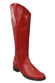 Schuhe Damenstiefel, Stiefel, Naturleder 124 Red ElitaBut
