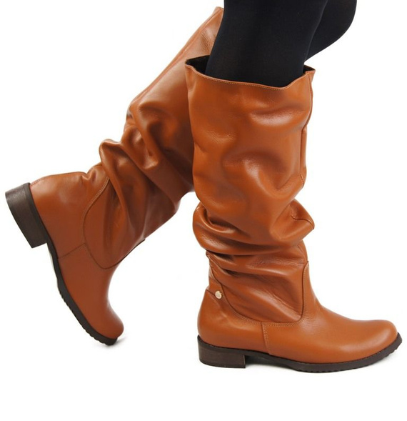 Schuhe Damenstiefel, Stiefel, Naturleder 123 Rude ElitaBut