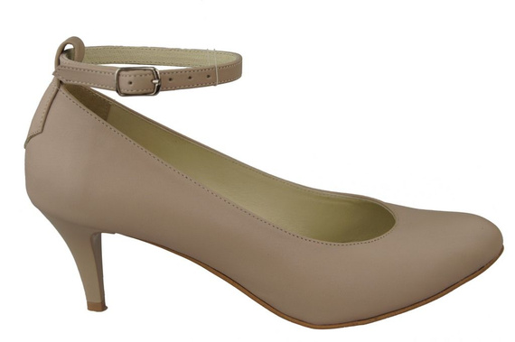 Damenschuhe Cappuccino Lico Pumps, Naturleder 997 ElitaBut