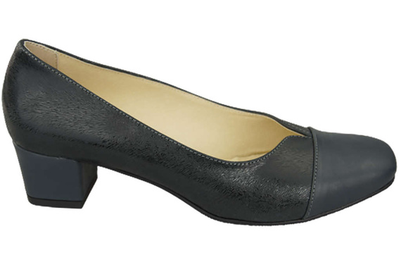 Damenschuhe Pumps Naturleder 164 Graphit ElitaBut