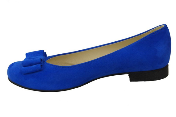 Damenschuhe Ballerinas Azure Naturleder Wildleder 126 ElitaBut