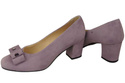 Damenschuhe Pumps Lila Natürliches Wildleder 163 ElitaBut