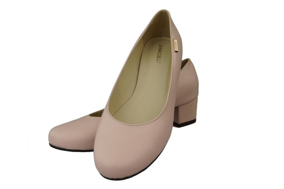 Damenschuhe Pumps Naturleder 116 Puderrosa ElitaBut