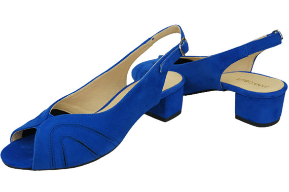 Damenschuhe Sandalen, natürliches Wildleder, Azure 991 ElitaBut