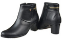 Damenstiefel, warm, Naturleder, Schwarz 880 Z ElitaBut