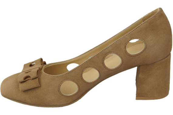 Damenschuhe Pumps Olive Natürliches Wildleder 182 ElitaBut