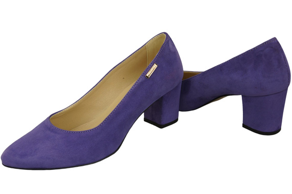 Damenschuhe Pumps Lila Natürliches Wildleder 106 ElitaBut