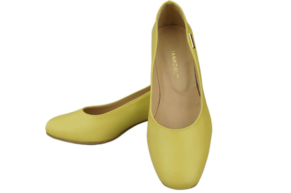 Damenschuhe Pumps Naturleder 172 Lemon ElitaBut