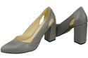 Damenschuhe Pumps Grau Naturleder 184 ElitaBut