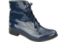 Damen Stiefeletten Frühling/Herbst Naturleder Marineblau Lack 155 L ElitaBut