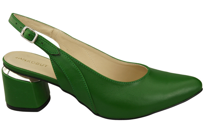 Damenschuhe Sandalen Grün Naturleder 196 ElitaBut