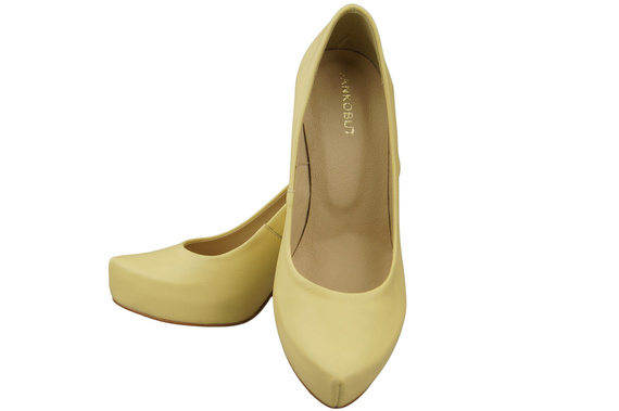 Damen Footwear Banane Stiletto Pumps Naturleder 205 ElitaBut