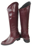 Schuhe Damenstiefel Stiefel, Naturleder 124 Bordo ElitaBut