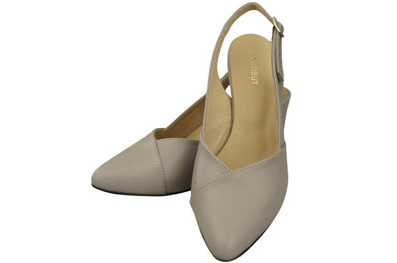 Damen Footwear Helle Esche Stiletto Sandalen Natural Leder 217 ElitaBut