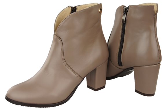 Damenschuhe Frühling/Herbst Naturleder Cappuccino 152 L ElitaBut