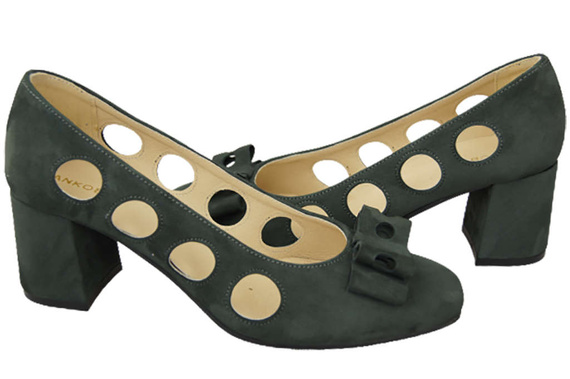 Damenschuhe Graphite Pumps Natürliches Wildleder 182 ElitaBut