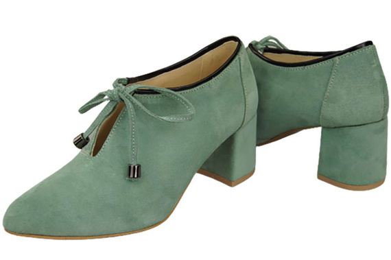 Damenschuhe Mint-Schuhe Natursamtleder 183 ElitaBut