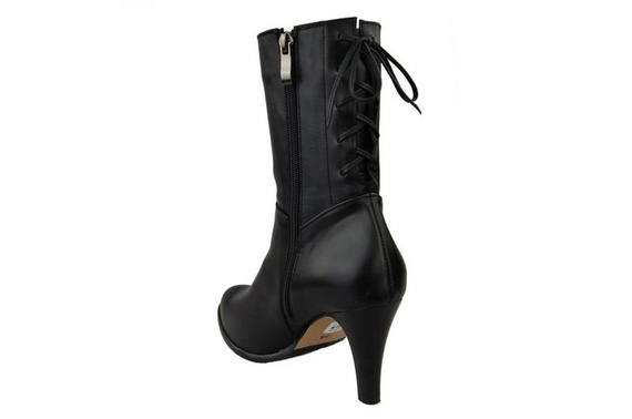 Winterschuhe Damenstiefeletten, Naturleder, Schwarz 978 Z ElitaBut