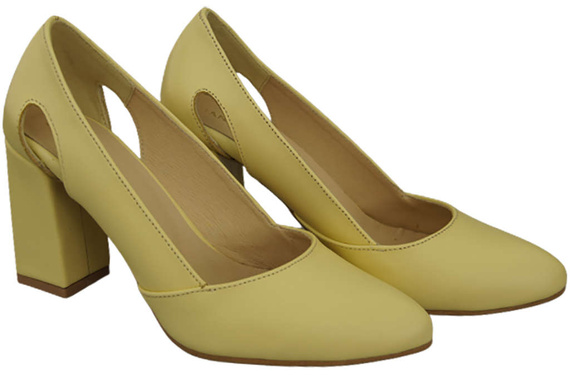 Damenschuhe Pumps Banana Naturleder 184 ElitaBut