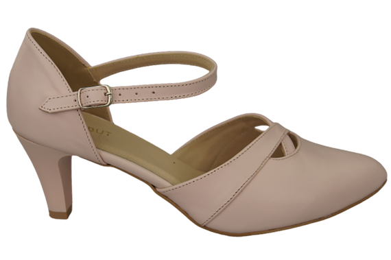 Damenschuhe Sandalen Rosa Puder Naturleder 151 ElitaBut