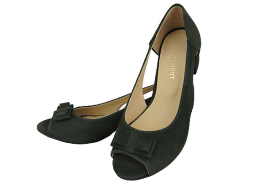 Damenschuhe Graphite Sandalen, Natürliches Wildleder 145, Von ElitaBut