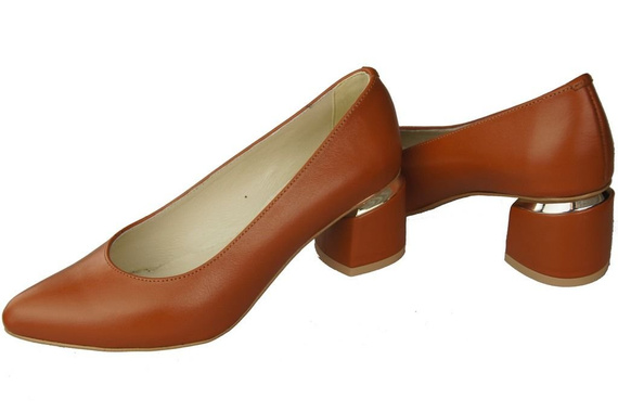 Damenschuhe Rote Pumps, Naturleder 143 ElitaBut