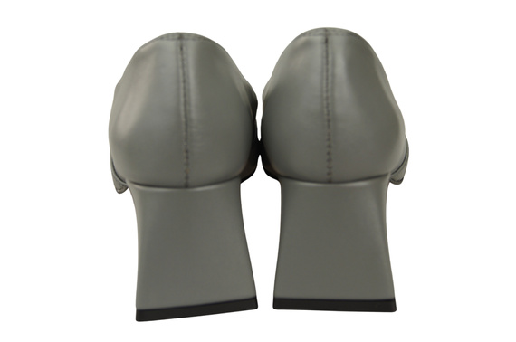 Damen Pumps Aschgrau Echtleder Spitz Zehen Absatz ElitaBut 221