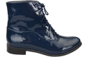 Damen Stiefeletten Frühling/Herbst Naturleder Marineblau Lack 155 L ElitaBut