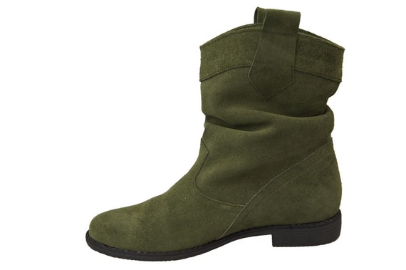 Schuhe Damen Stiefeletten Winter Naturveloursleder Bottled 117 Z ElitaBut