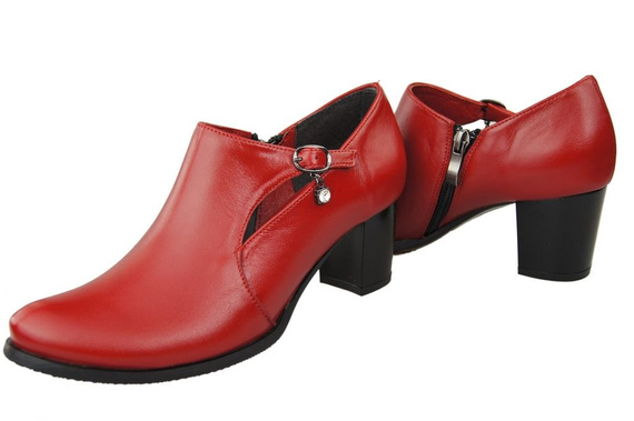 Damenstiefel Naturleder Rot 109 ElitaBut
