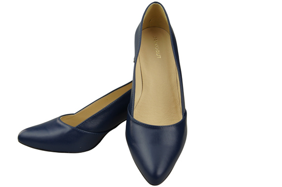 Damen Pumps Beige Echtleder Spitz Zehen Absatz ElitaBut 221