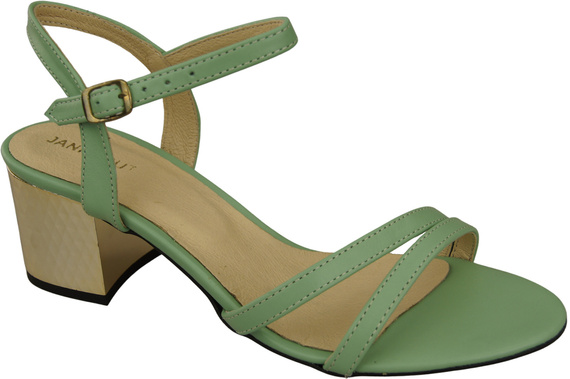 Damenschuhe Mint Naturleder 197 Sinnlich freizügige Fußsandalen ElitaBut
