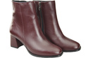 Damenstiefel Burgund für Winter Naturleder 214 Z ElitaBut