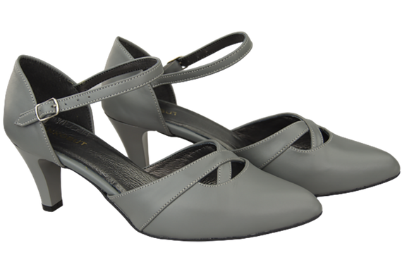 Damenschuhe Sandalen Grau Naturleder 151 ElitaBut