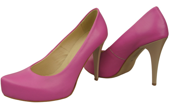 Damen Footwear Fuchsie Stiletto Pumps Naturleder 205 ElitaBut