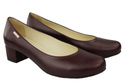 Damenschuhe Pumps Naturleder 116 Burgund ElitaBut