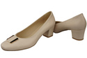 Damenschuhe Pumps Naturleder 187 Beige ElitaBut